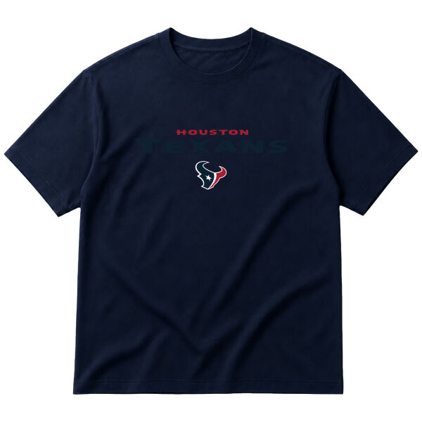 Houston Texans B Oversize Tişört S - İndigo Mavisi