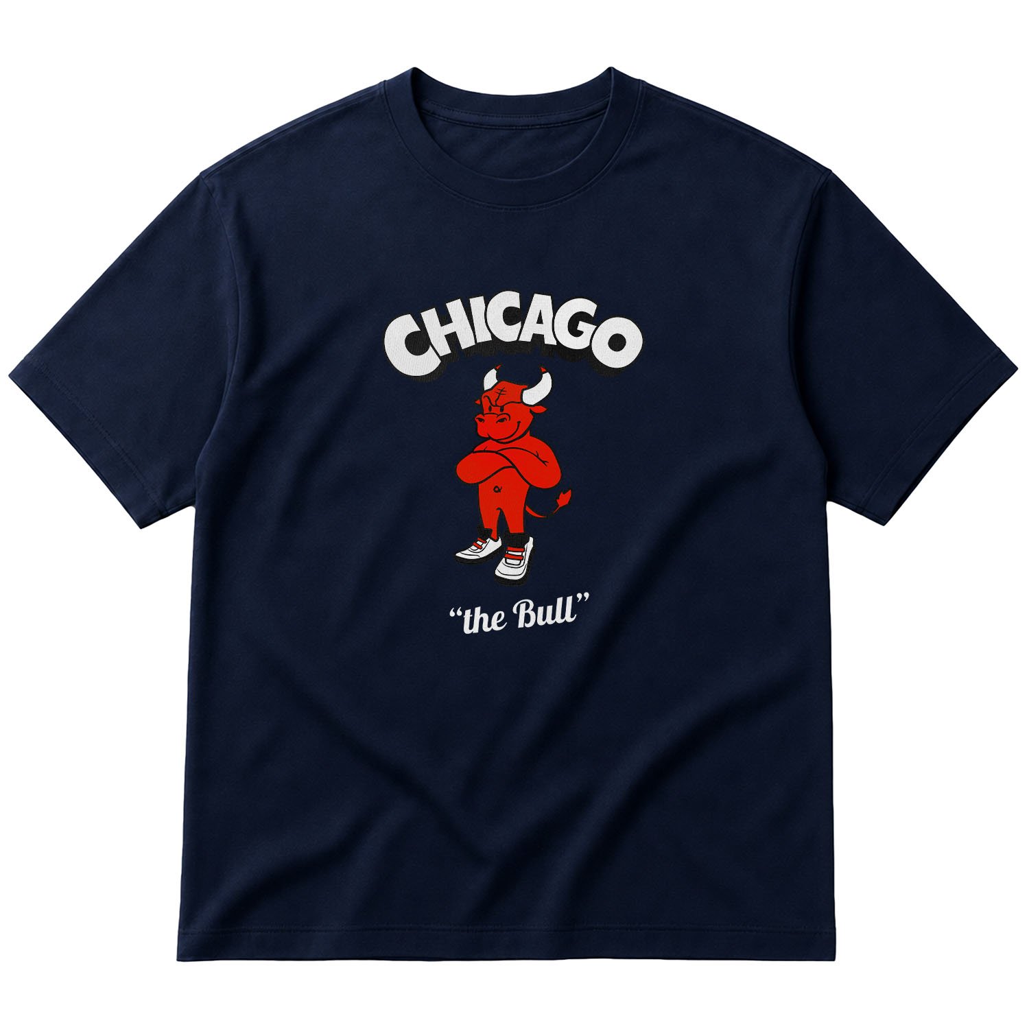 Chicago Cartoon Oversize Tişört