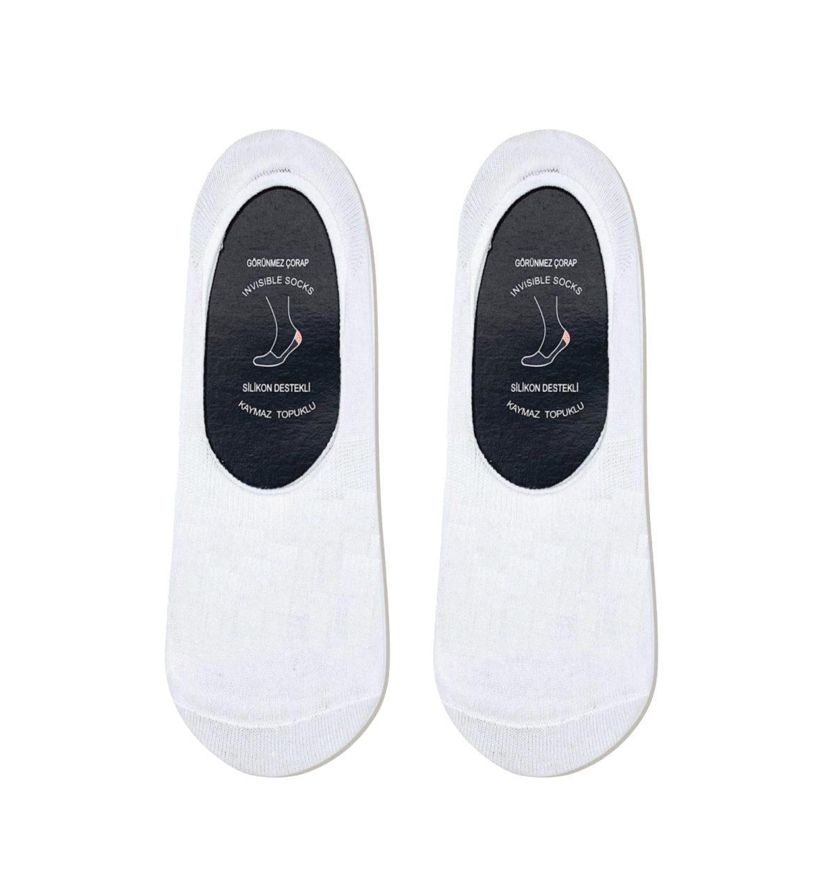 Beyaz Babet Çorap