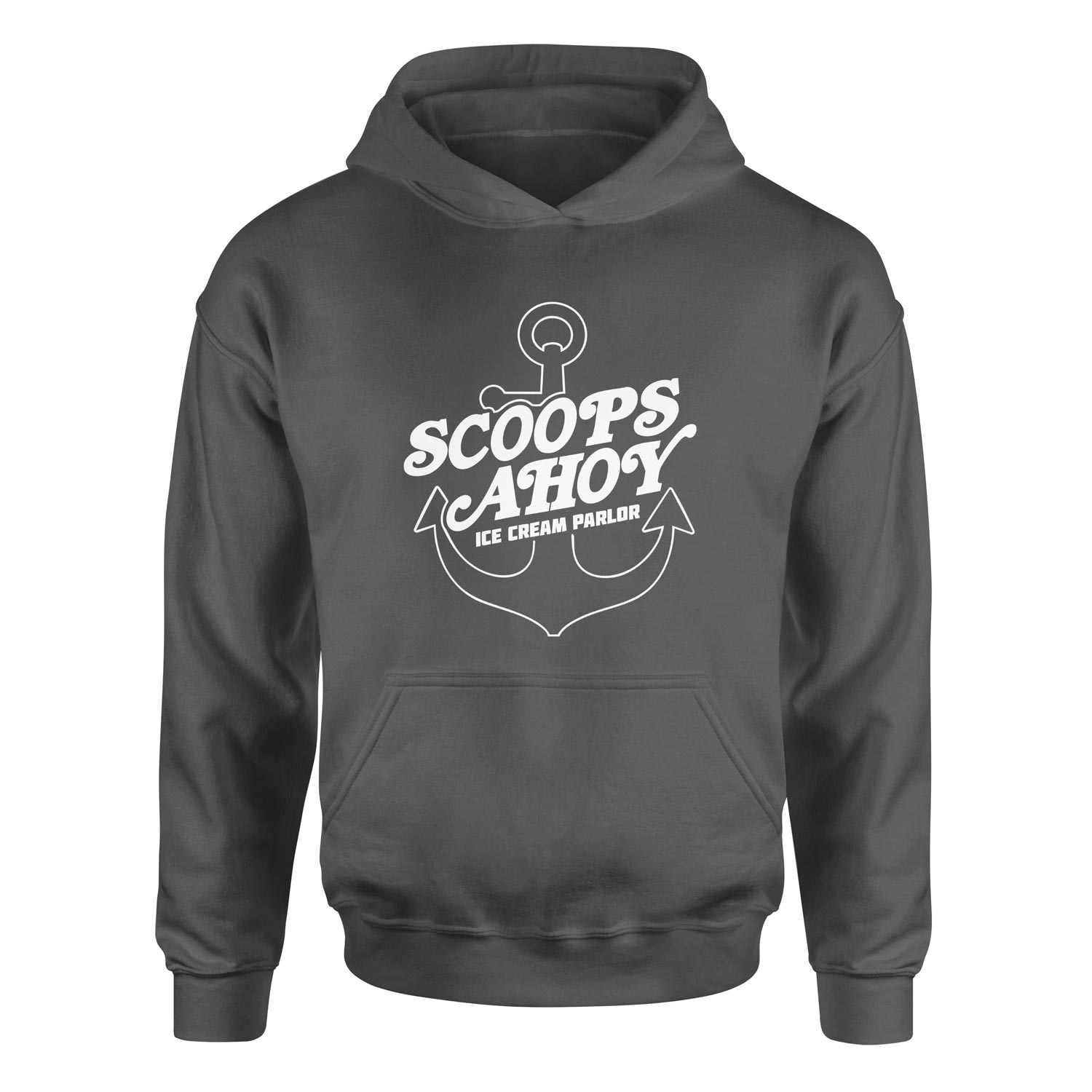 Scoops Ahoy Ice Cream Parlor Hoodie L - Füme