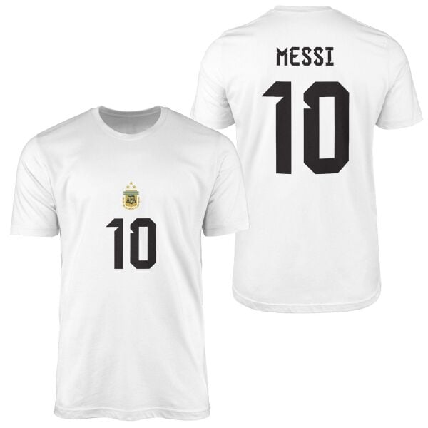 Lionel Messi Forma Tişört M - Beyaz | OUTLET