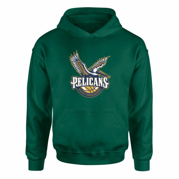 Pelicans Hoodie XXL - Nefti Yeşili