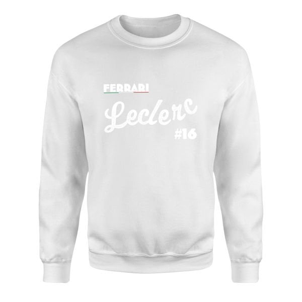 Charles Leclerc Cursive Illustration Sweatshirt
