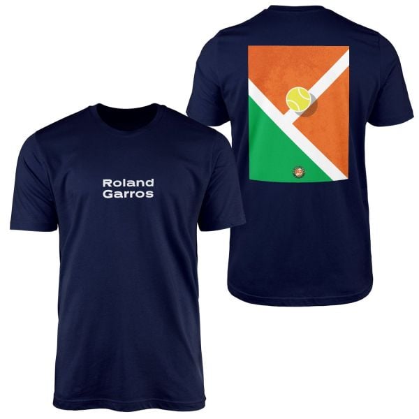 Roland Garros SE Tişört L - İndigo Mavisi