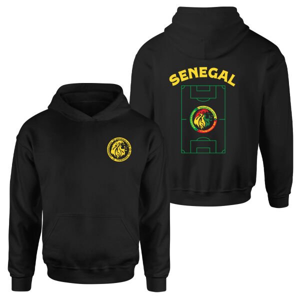 Senegal Dünya Kupası 2026 Hoodie M - Siyah