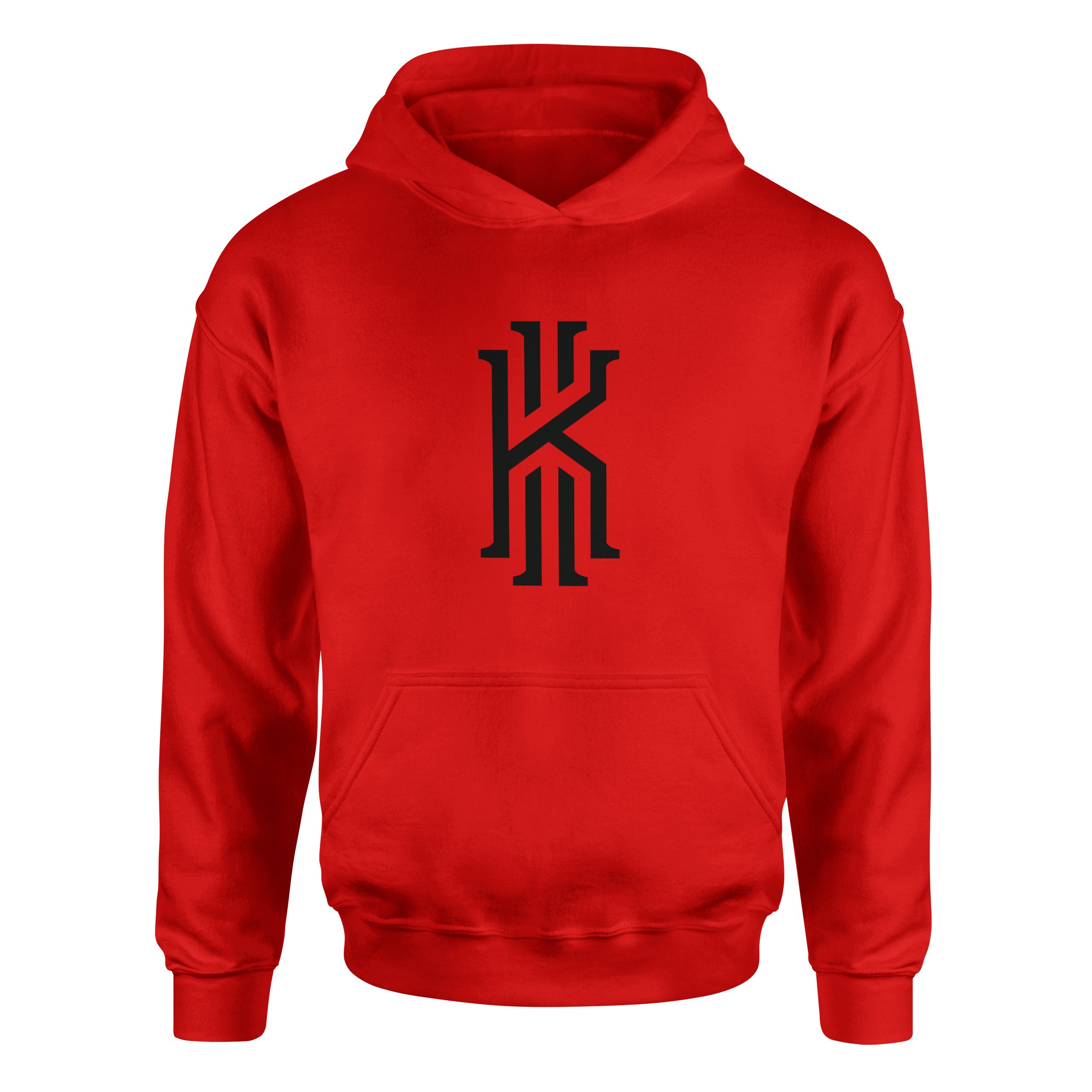 Kyrie Irving Logo B Hoodie S - Kırmızı