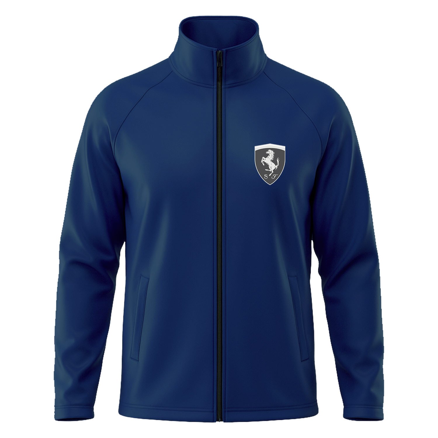 Scuderia Ferrari Muted Black Soft Shell Ceket M - İndigo Mavisi