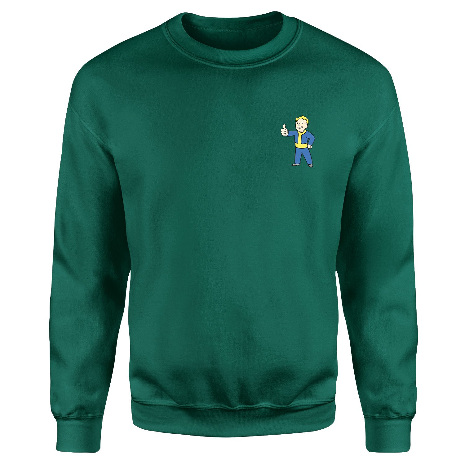 Vault Boy Sweatshirt XXL - Nefti Yeşili