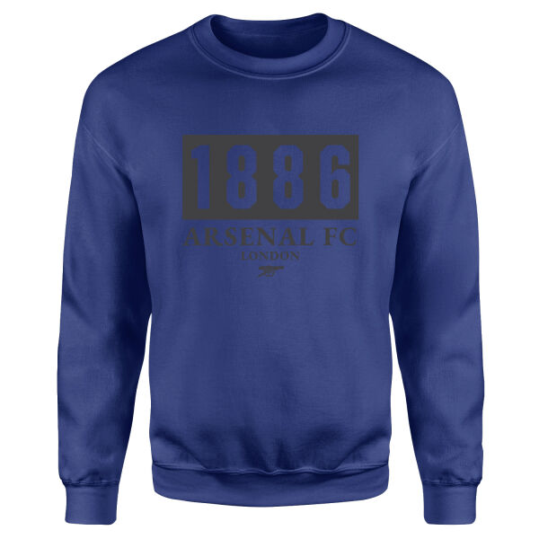 Arsenal Football Club 1886 Sweatshirt L - İndigo Mavisi