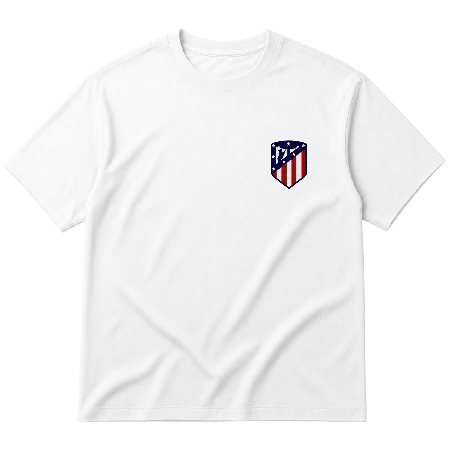 Atlético de Madrid Oversize Tişört XL - Beyaz
