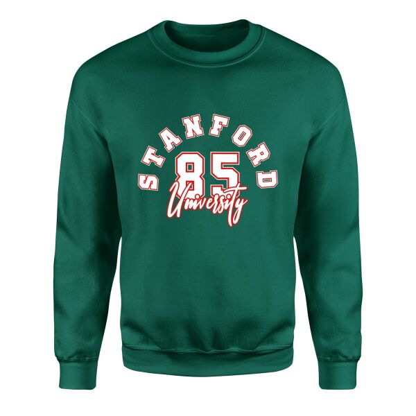 Stanford U Sweatshirt L - Nefti Yeşili
