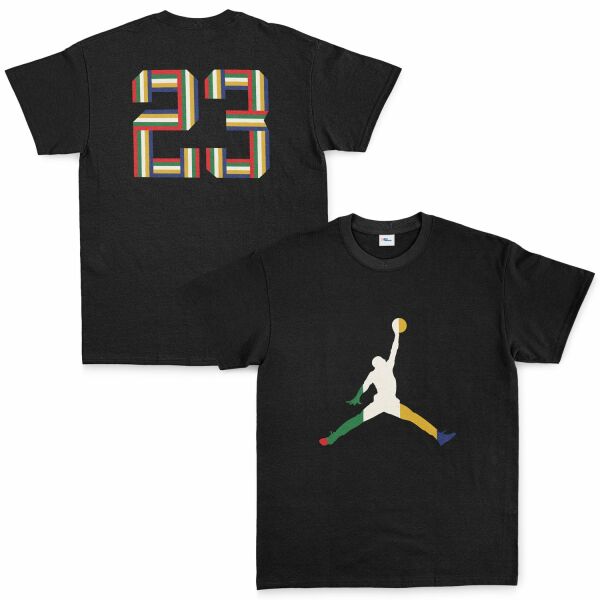 Air Jordan 23 PRISM Tişört S - Siyah