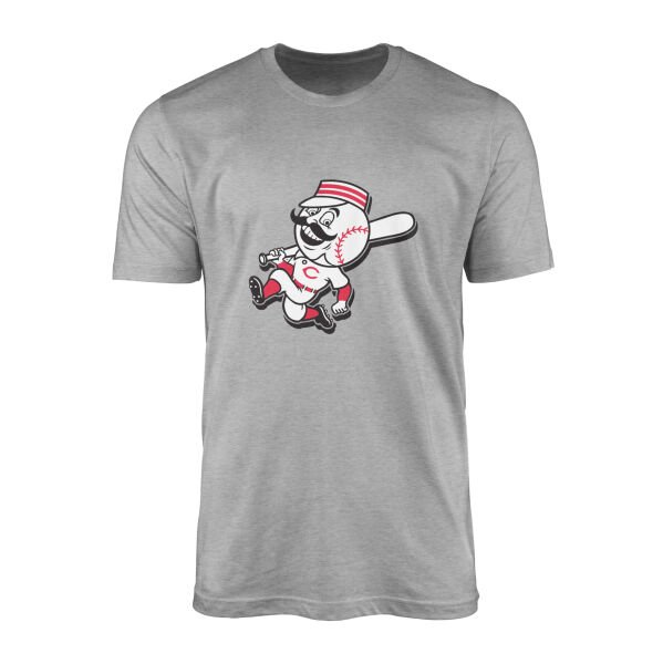 Cincinnati Reds | Mr. Red 60’s Tişört S - Gri