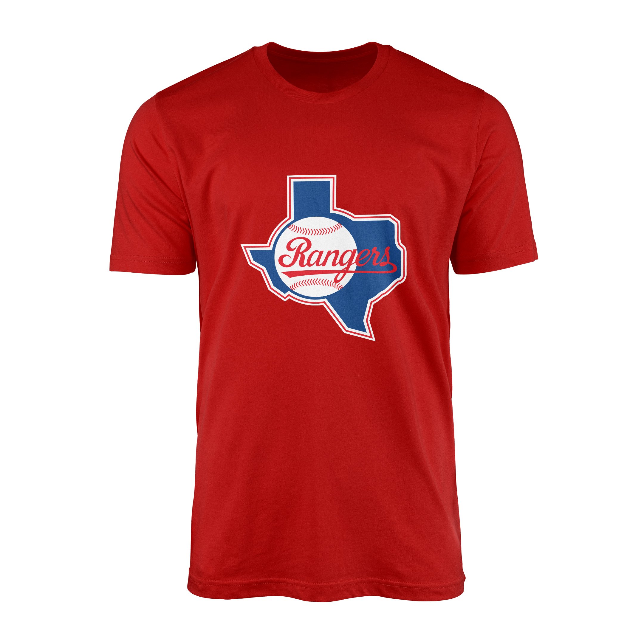 Rangers, TX Tişört L - Kırmızı