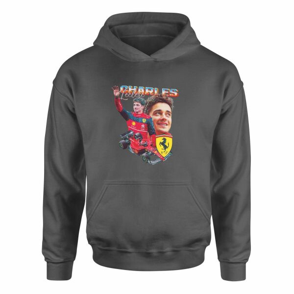 Charles Leclerc Hoodie M - Füme