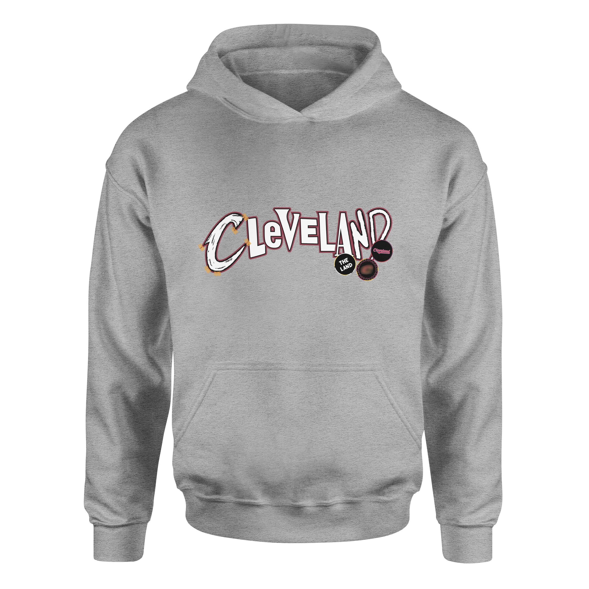 Cleveland The Land Hoodie S - Gri