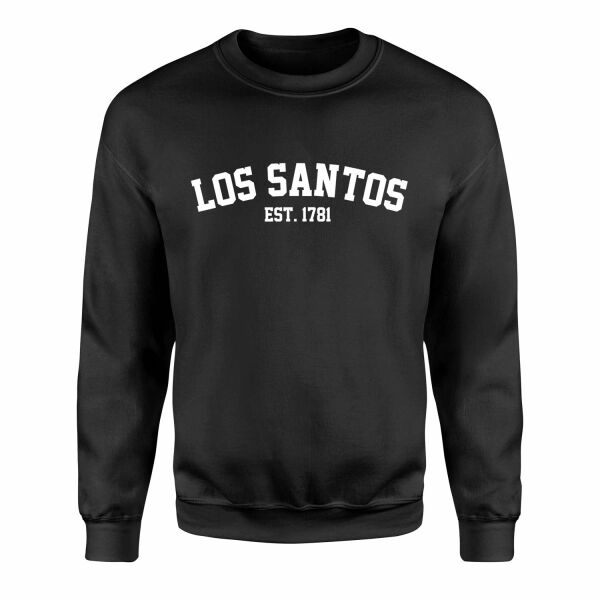 Los Santos EST 1781 Sweatshirt XL - Siyah