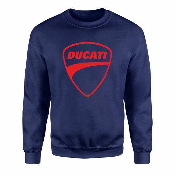 Ducati Shield Sweatshirt M - İndigo Mavisi