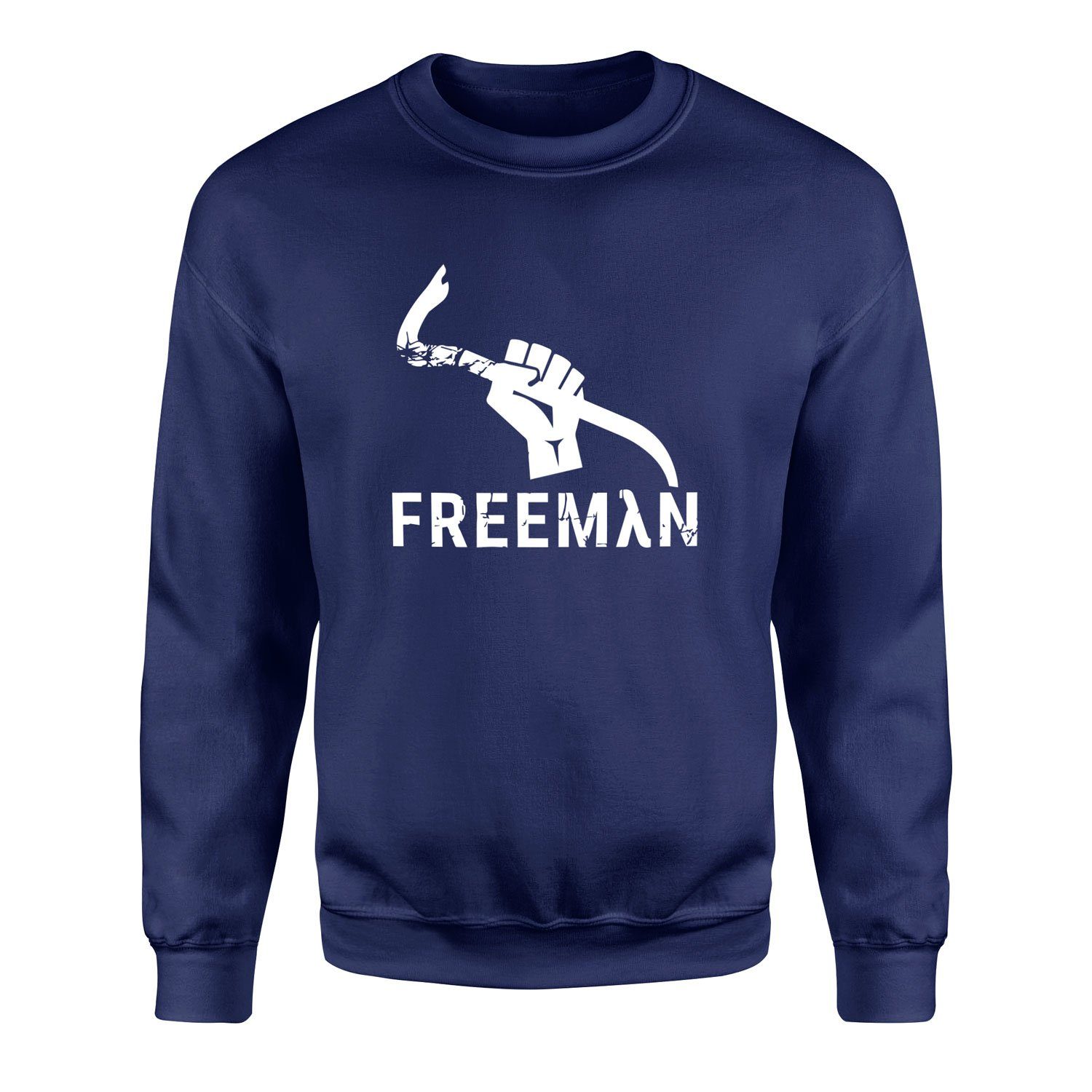 Gordon FREEMAN Crowbar Sweatshirt M - İndigo Mavisi