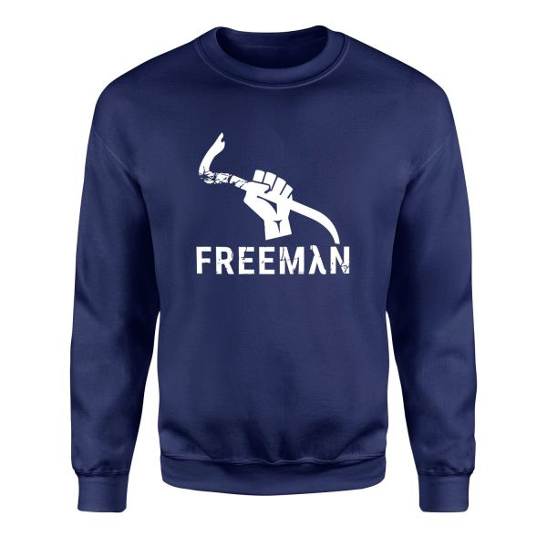 Gordon FREEMAN Crowbar Sweatshirt M - İndigo Mavisi