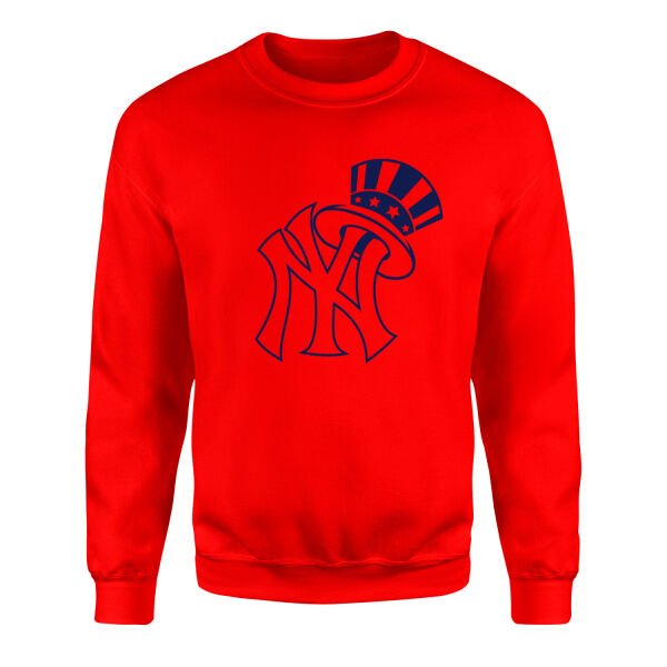Yankees Classic Sweatshirt M - Kırmızı