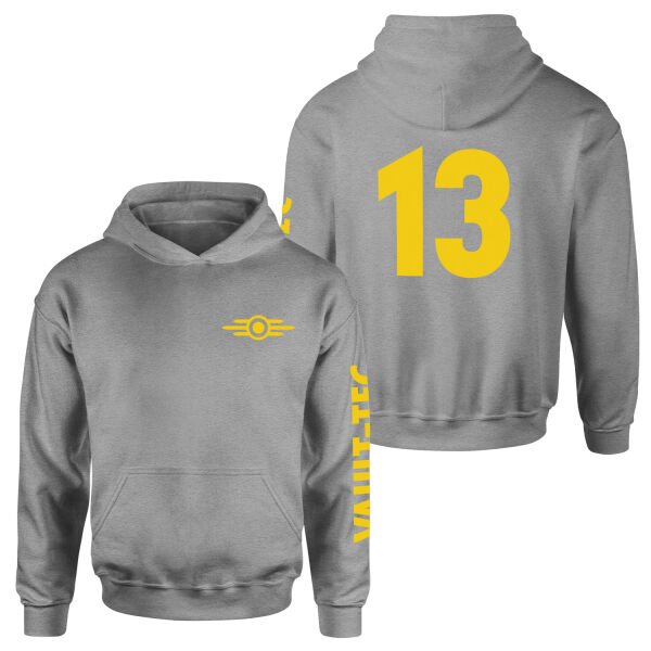 Vault 13 Dweller Hoodie S - Gri