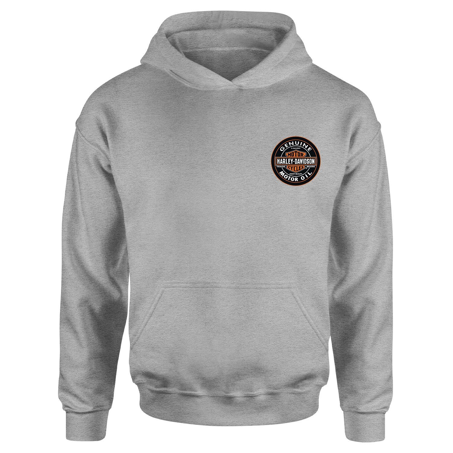HD Motor Oil Badge Hoodie