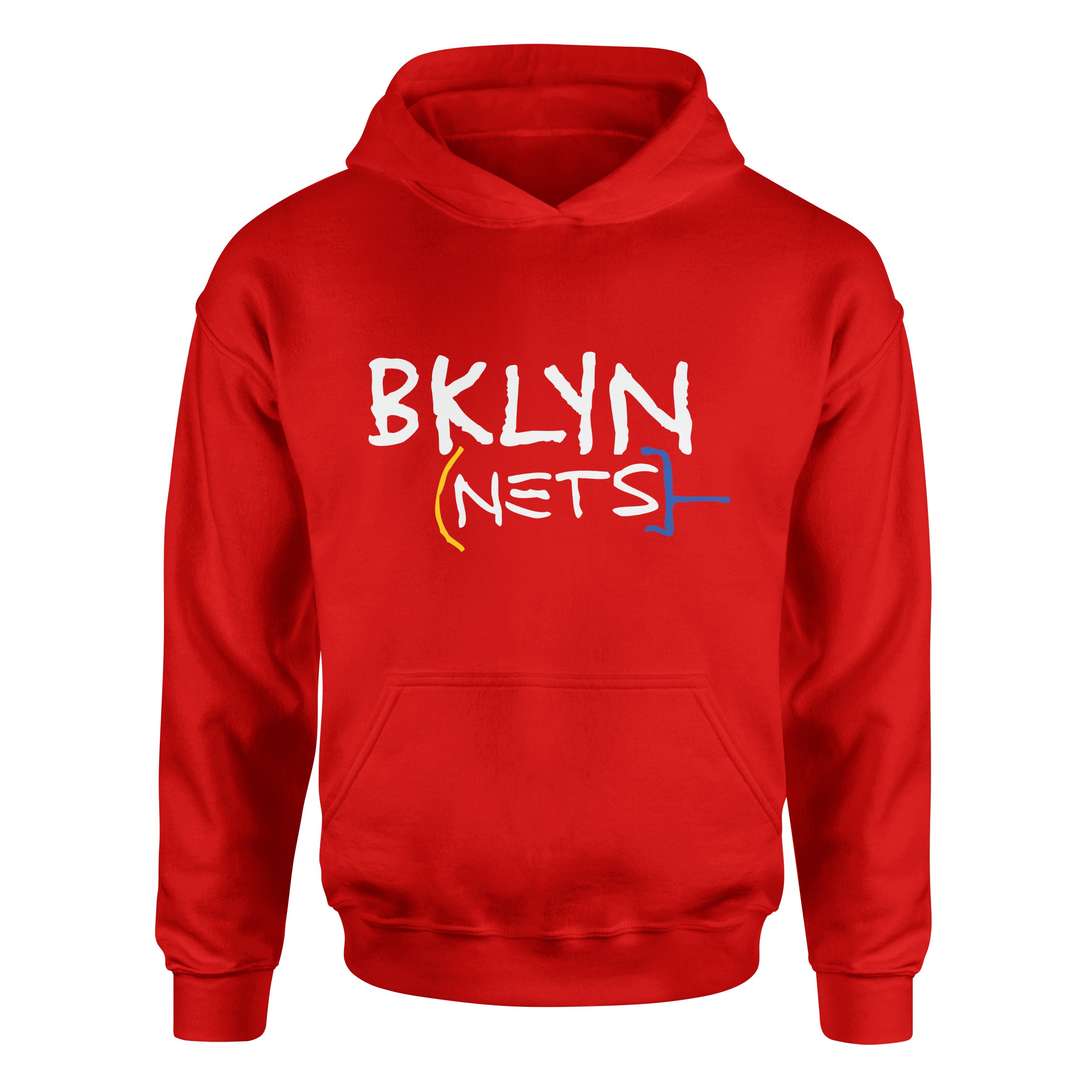 BKLYN Basquiat Hoodie XXL - Kırmızı