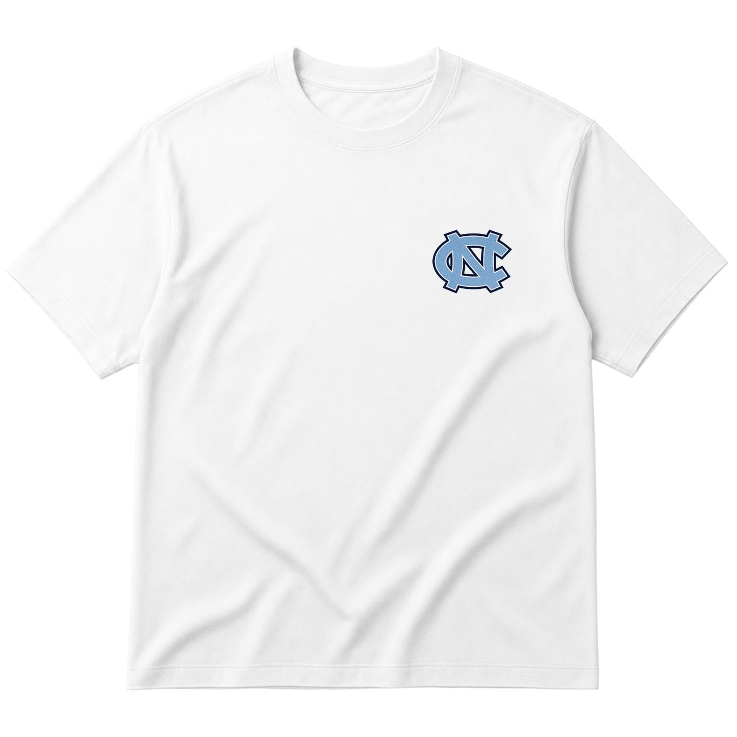 North Carolina Tar Heels Oversize Tişört XL - Beyaz