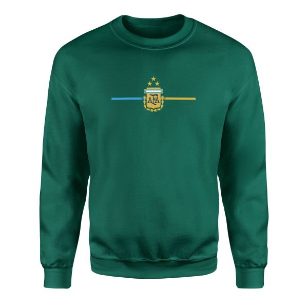 Arjantin Sweatshirt M - Nefti Yeşili