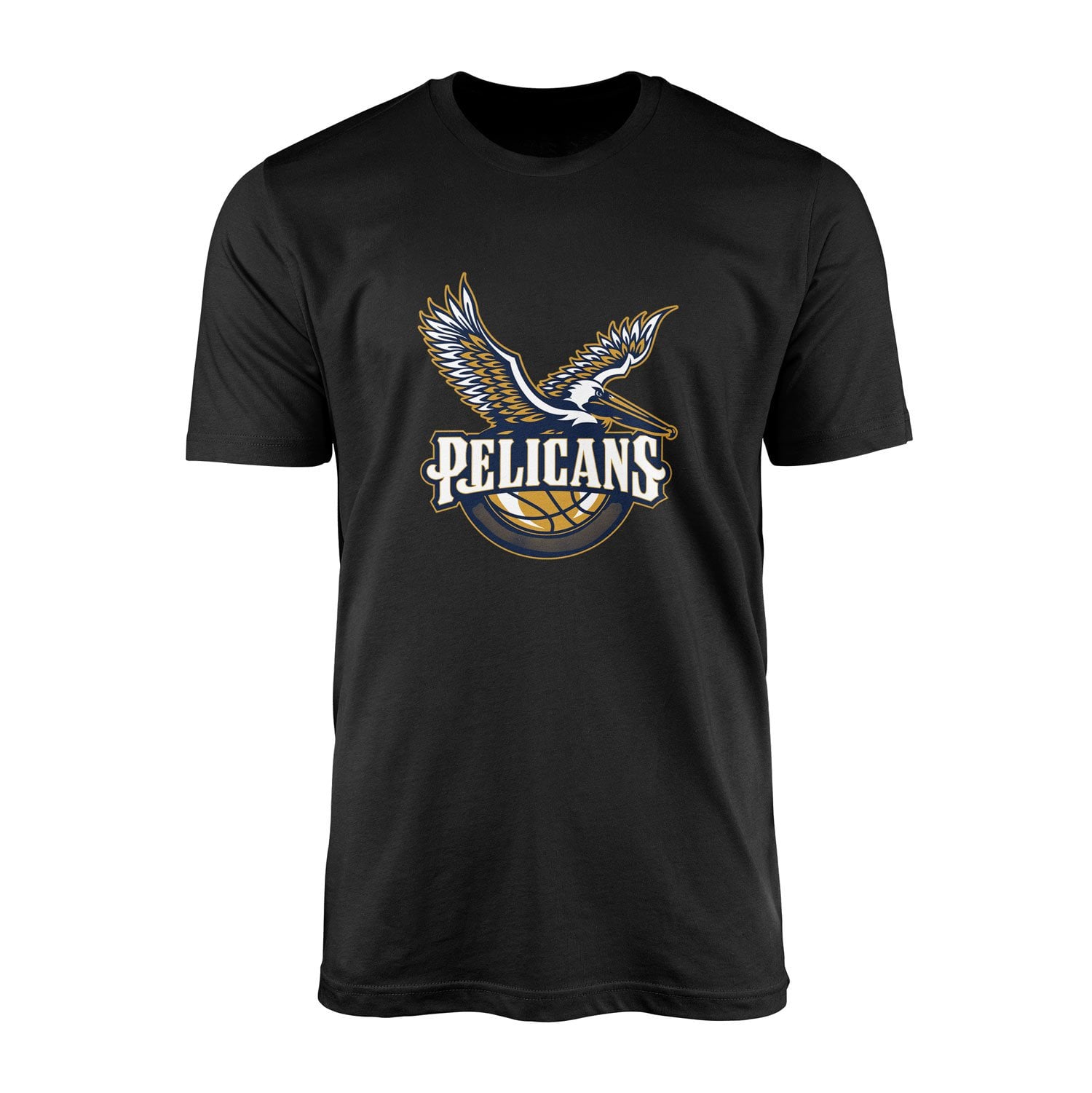 Pelicans Tişört XXL - Siyah