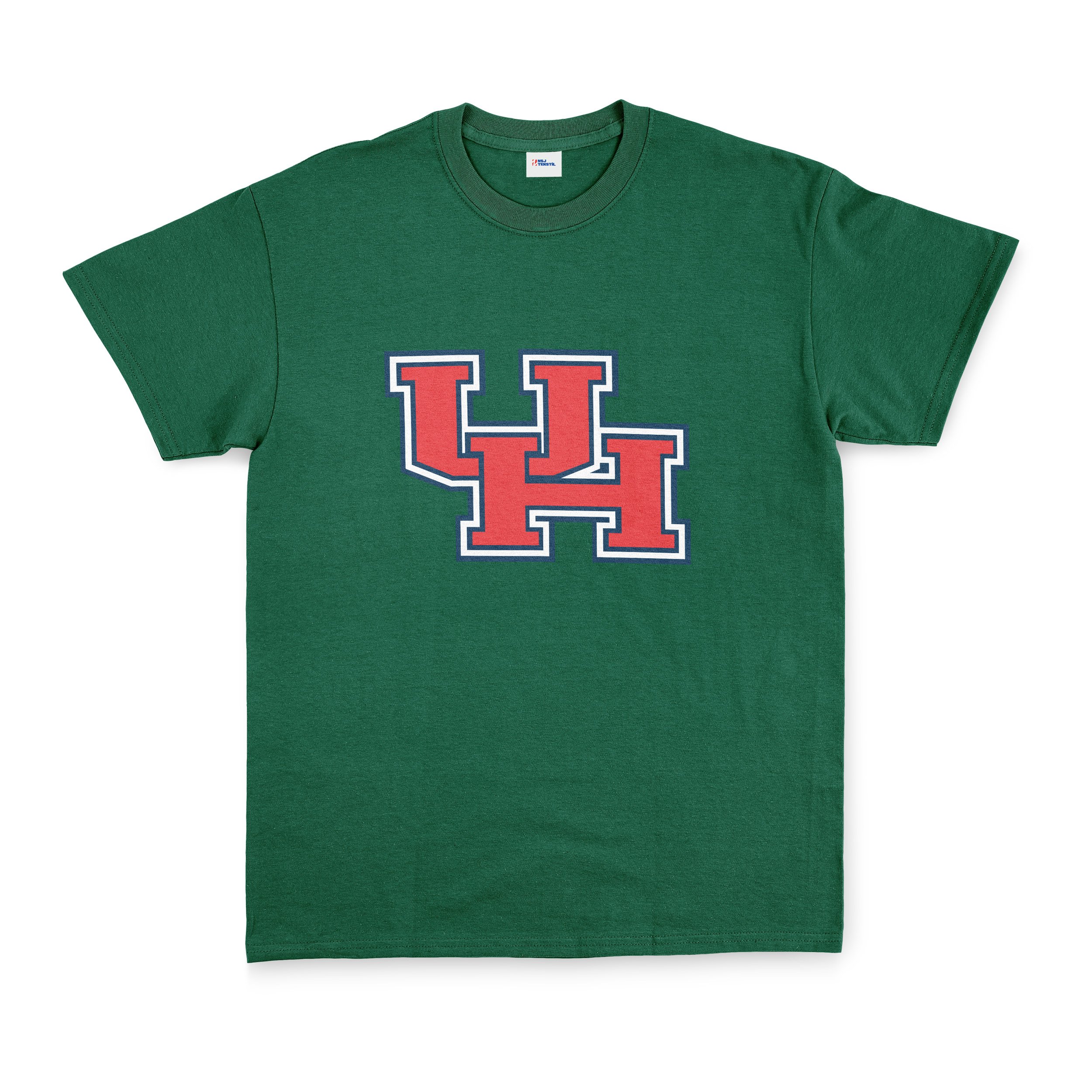 Houston Cougars Tişört M - Nefti Yeşili