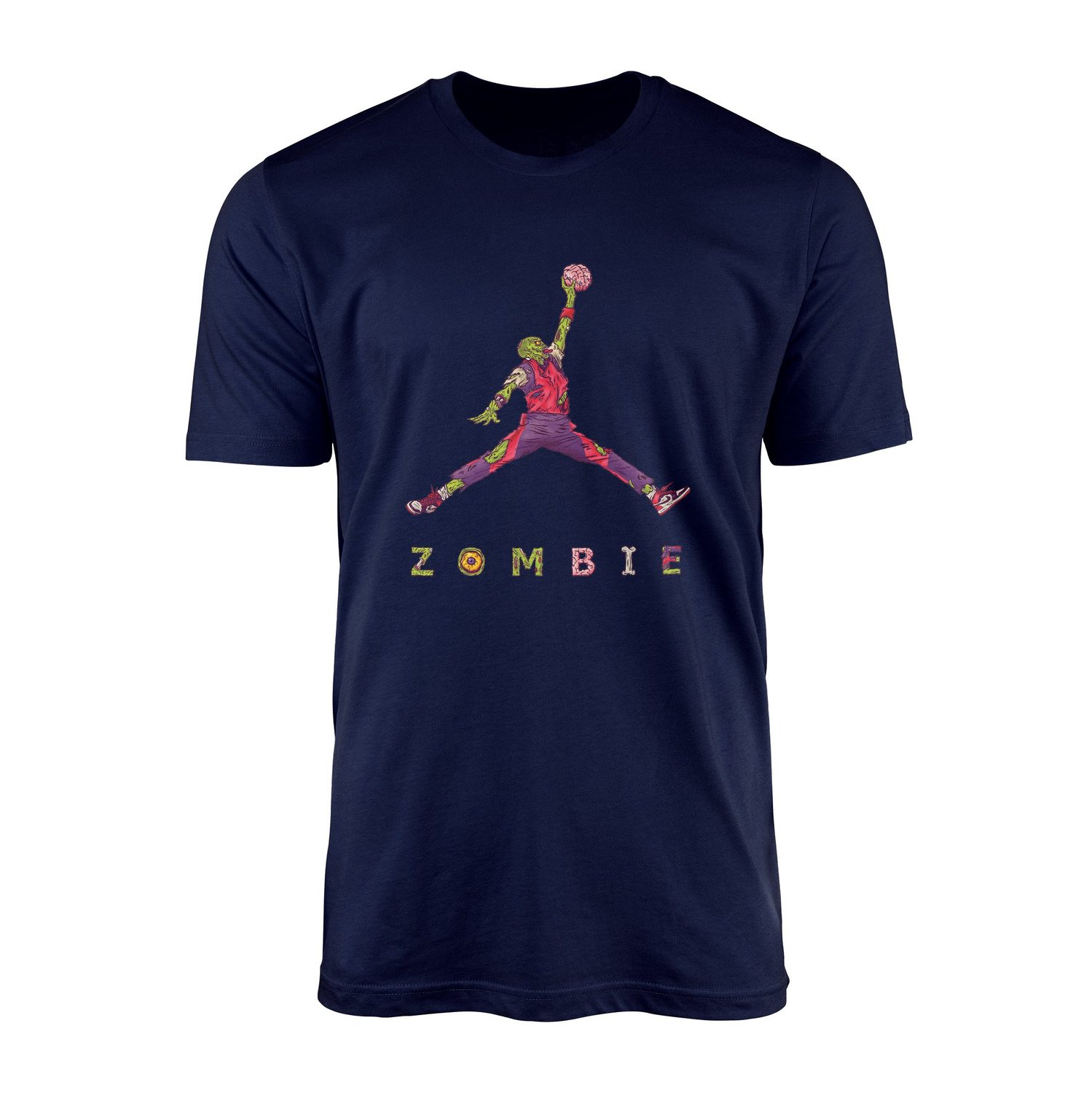 Air Jordan Zombie Tişört M - İndigo Mavisi