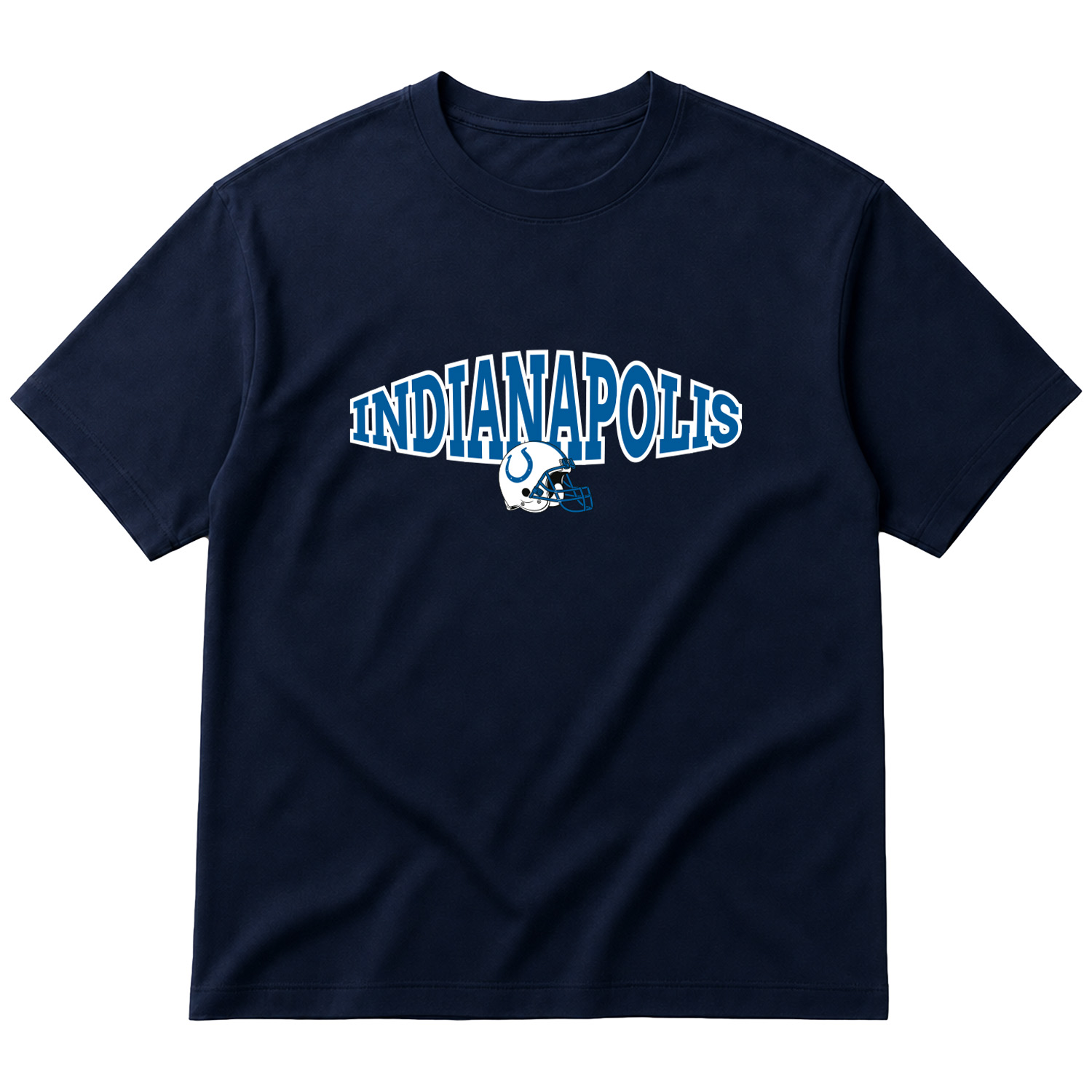 Indianapolis Colts B Oversize Tişört XL - İndigo Mavisi