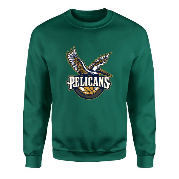 Pelicans Sweatshirt XXL - Nefti Yeşili