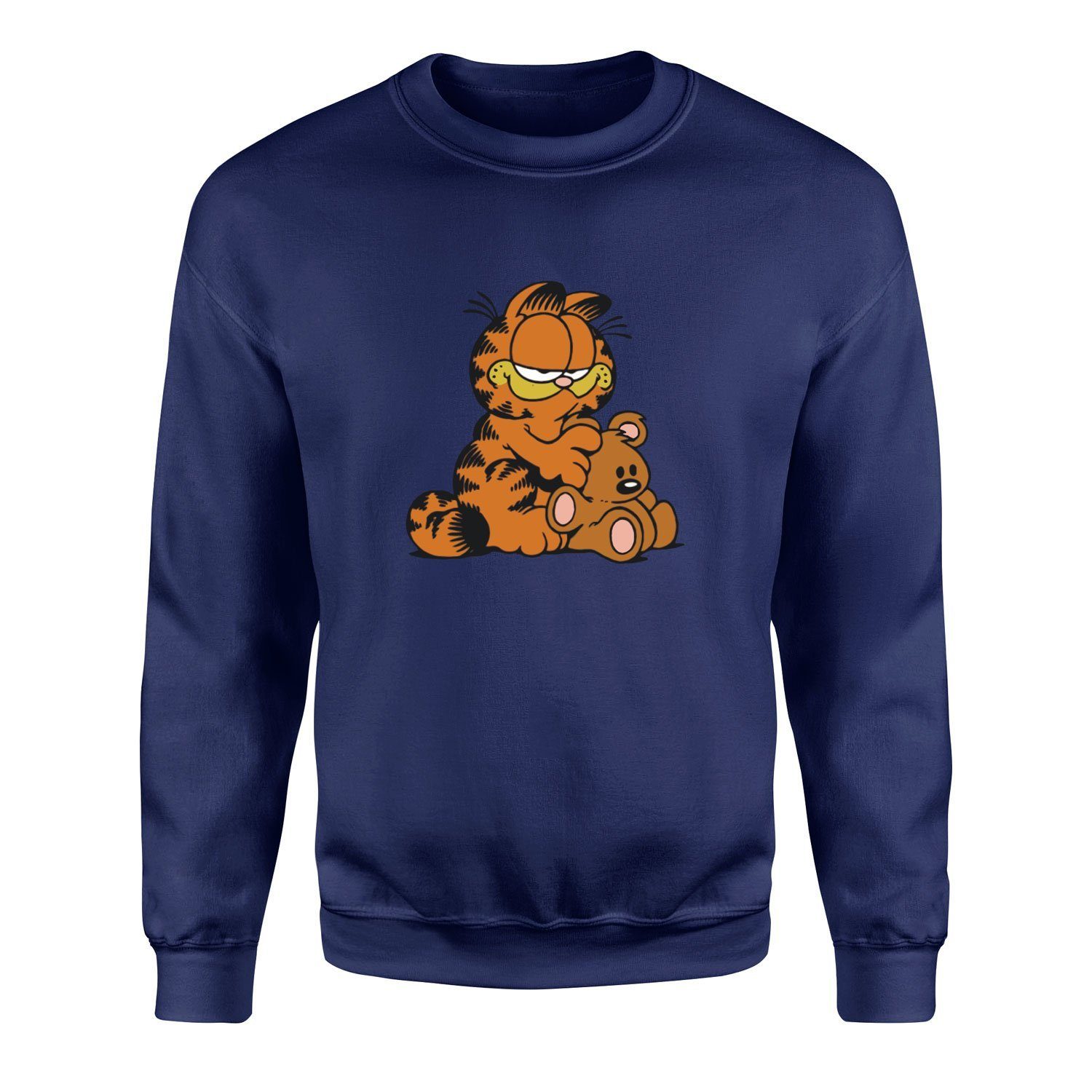 Garfield Sweatshirt M - Lacivert