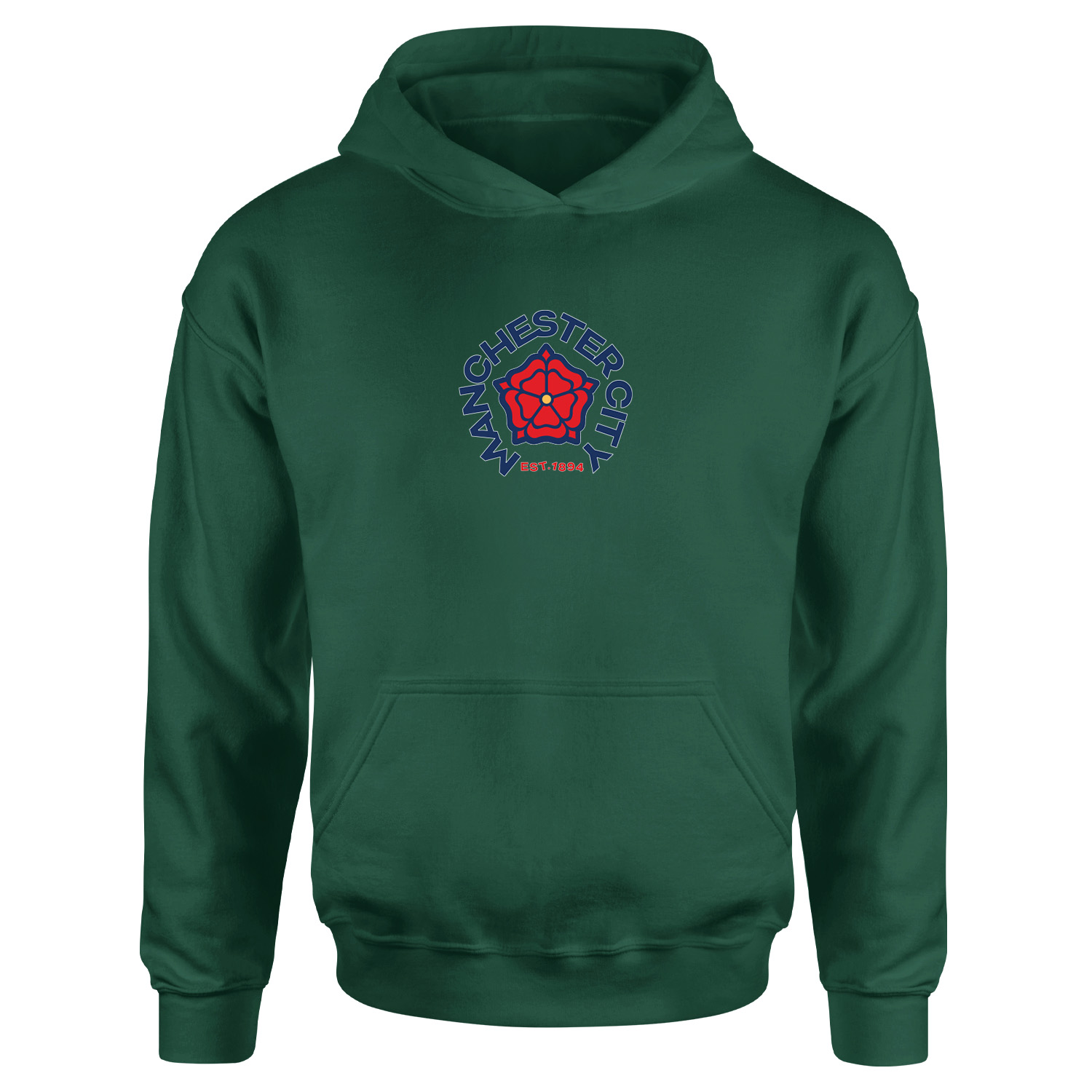 MAN City 1894 Hoodie XXL - Nefti Yeşili
