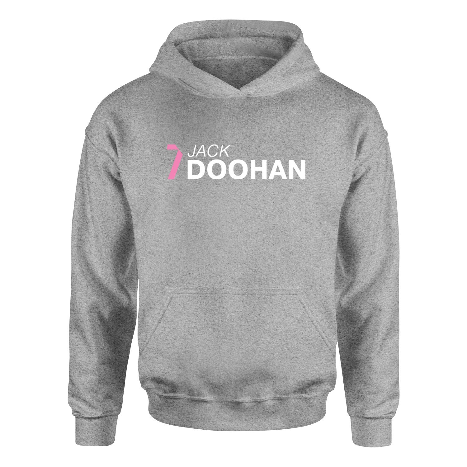 Jack Doohan 7 Hoodie S - Gri
