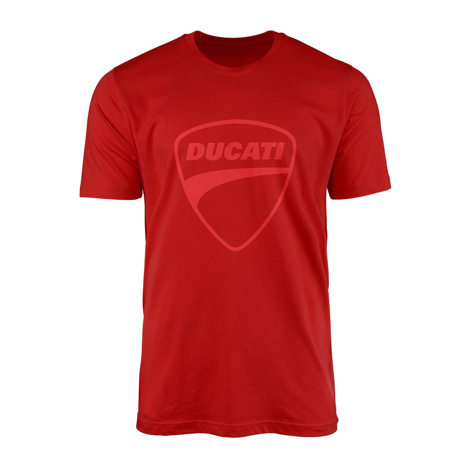 Ducati Shield Tişört L - Kırmızı