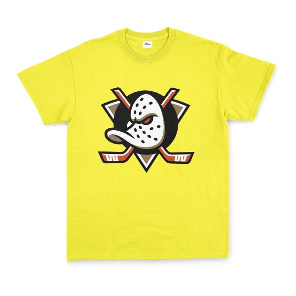 Anaheim Ducks Shield Tişört M - Sarı