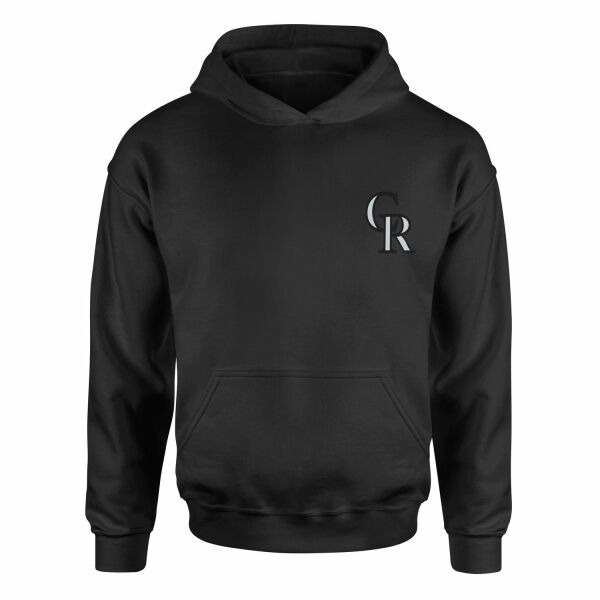 Colorado Rockies Hoodie L - Siyah