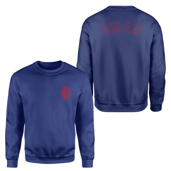 Sempre Milan Sweatshirt L - İndigo Mavisi