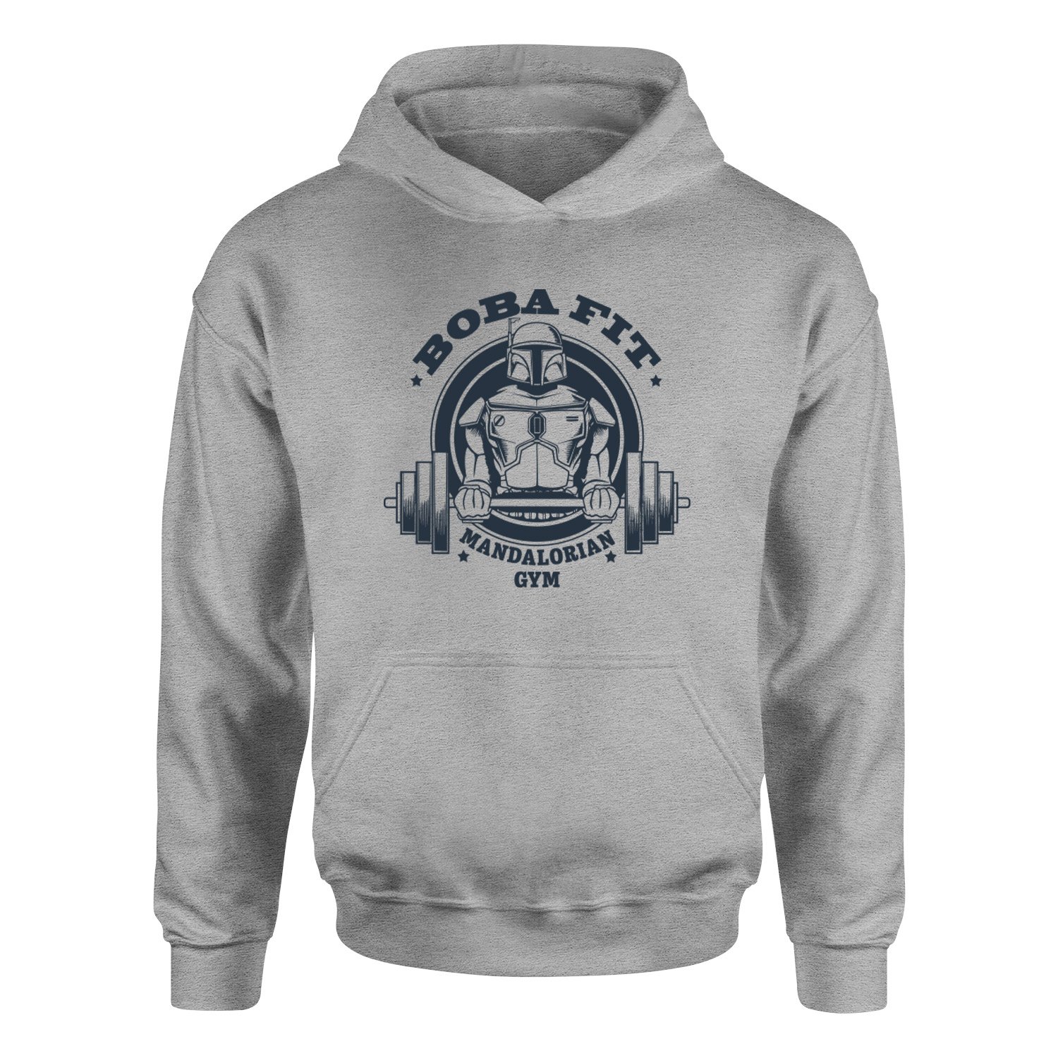 Boba Fit Hoodie XXL - Gri
