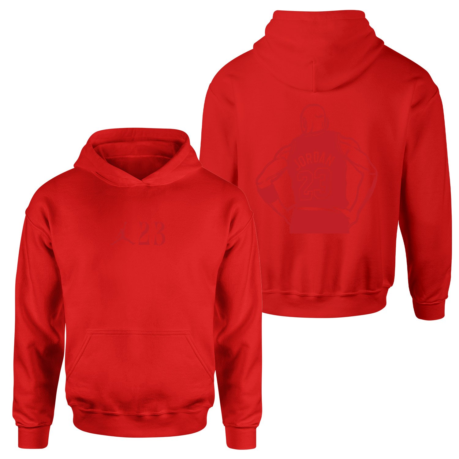 MJ 23 Unstoppable Red |  Air Jordan Hoodie S - Kırmızı