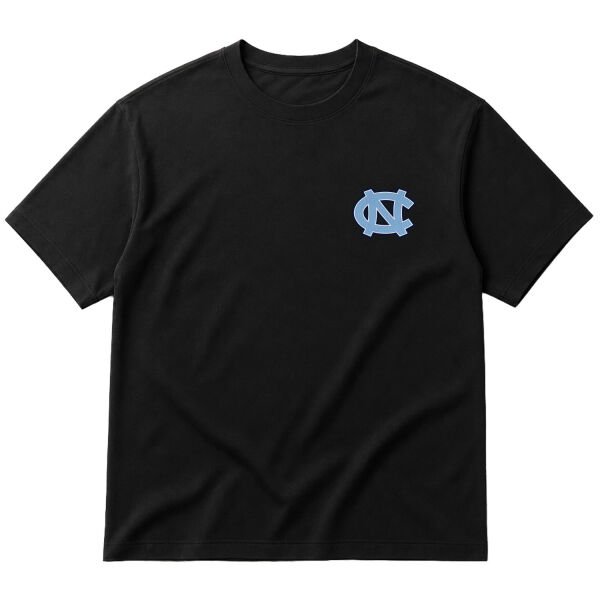 North Carolina Tar Heels Oversize Tişört S - Siyah