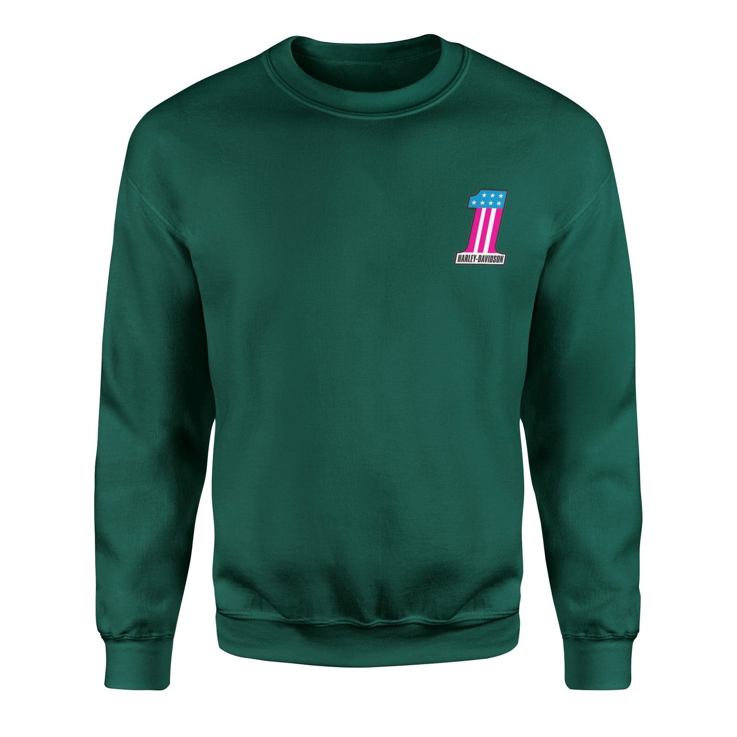 Harley-Davidson 1 Sweatshirt XL - Nefti Yeşili