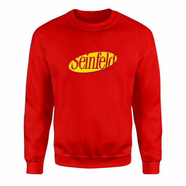 Seinfeld Sweatshirt M - Kırmızı