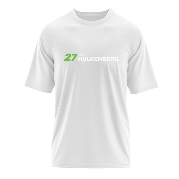 Nico Hülkenberg 27 Oversize Tişört M - Beyaz