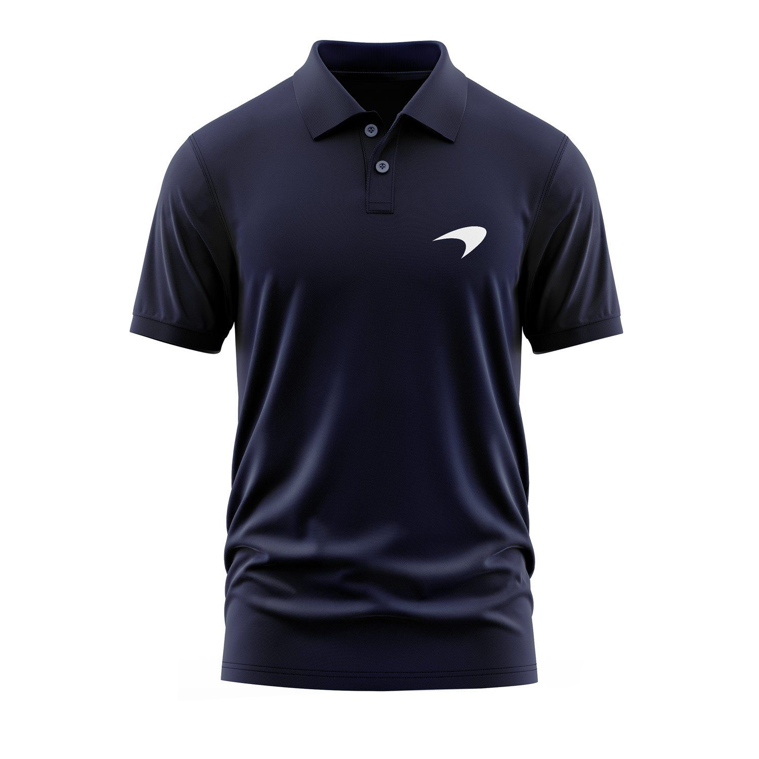 McLaren Racing White Polo Tişört S - İndigo Mavisi