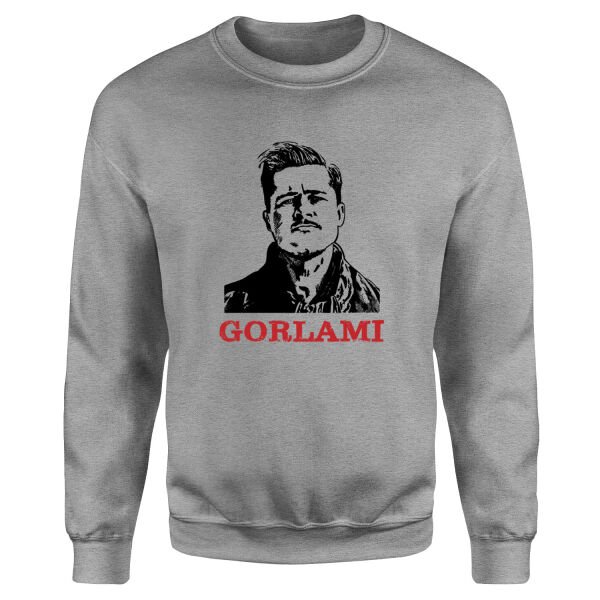 Gorlami | Brad Pitt Sweatshirt M - Gri